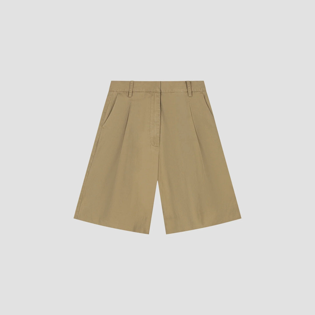 Pantalones cortos de sastrería de espiga
