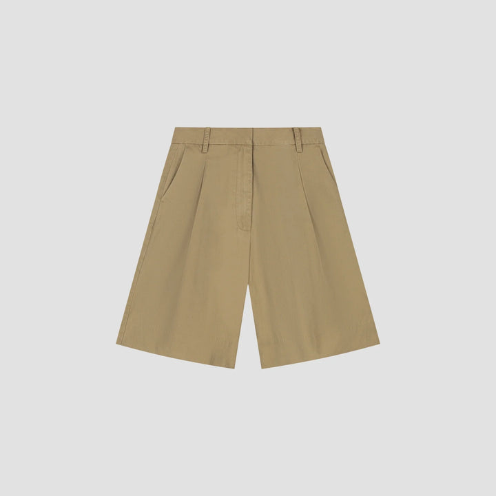 Pantalones cortos de sastrería de espiga