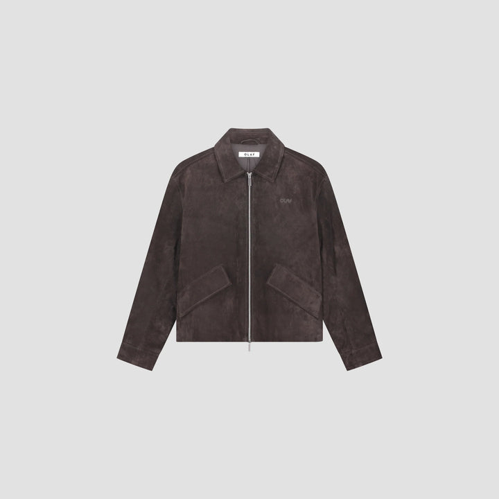 Suede Jacket - Chocolate