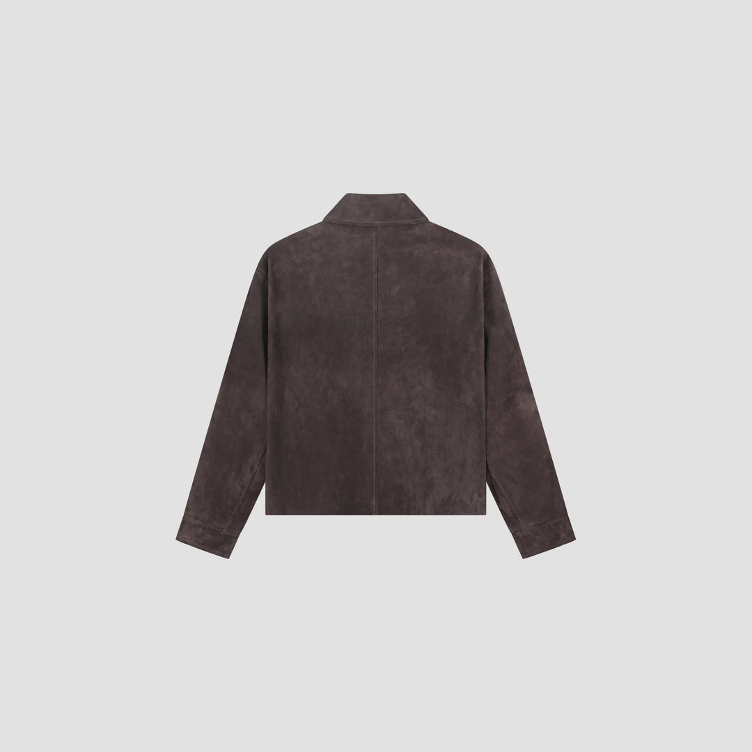 Suede Jacket - Chocolate