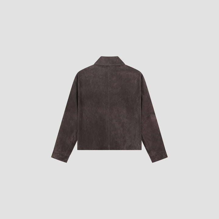 Suede Jacket - Chocolate