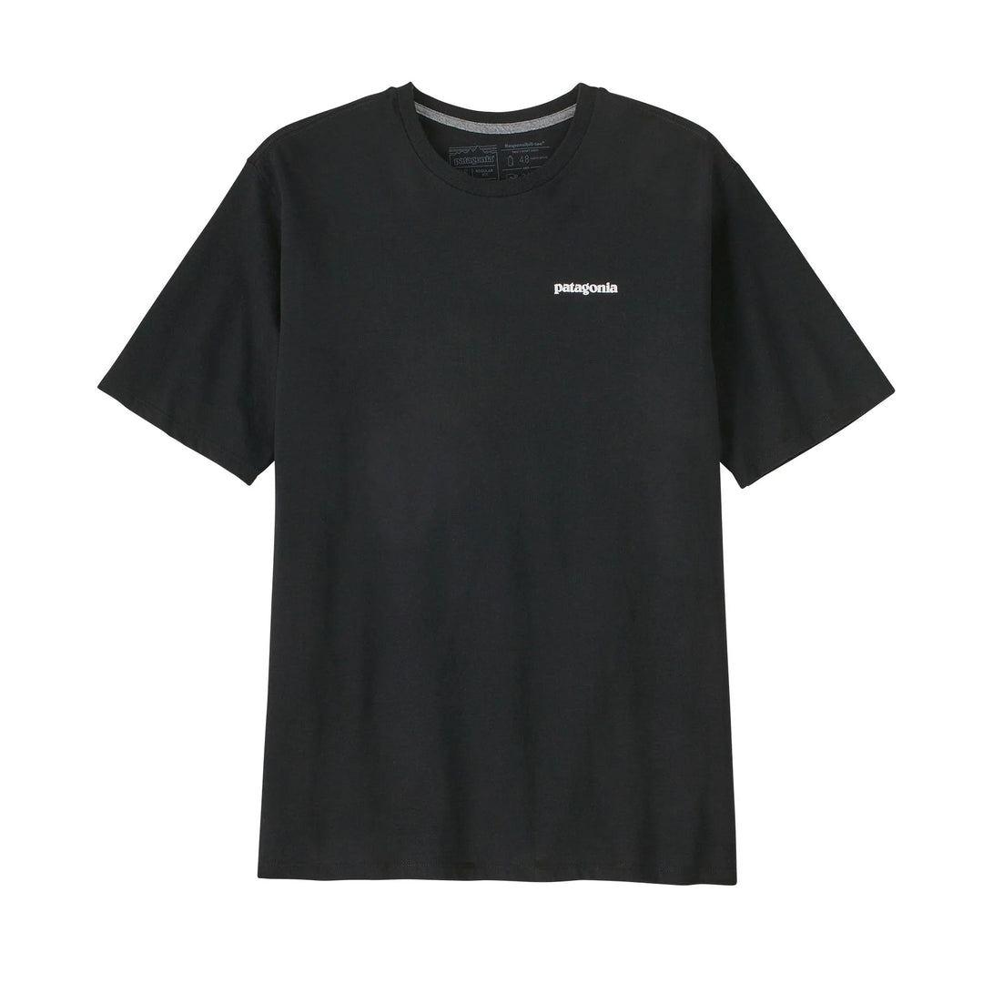M’s p-6 logo Responsibili-tee - black