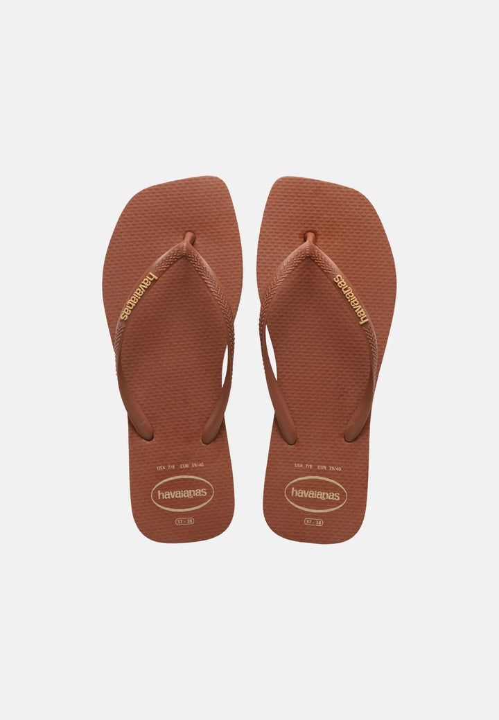 Square Logo Pop Up - Rust