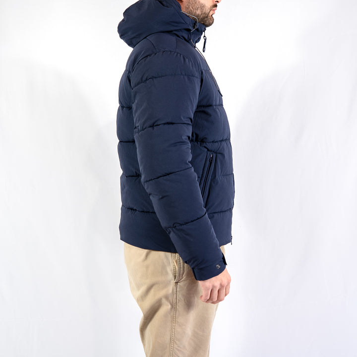 Hooded puffer - navy