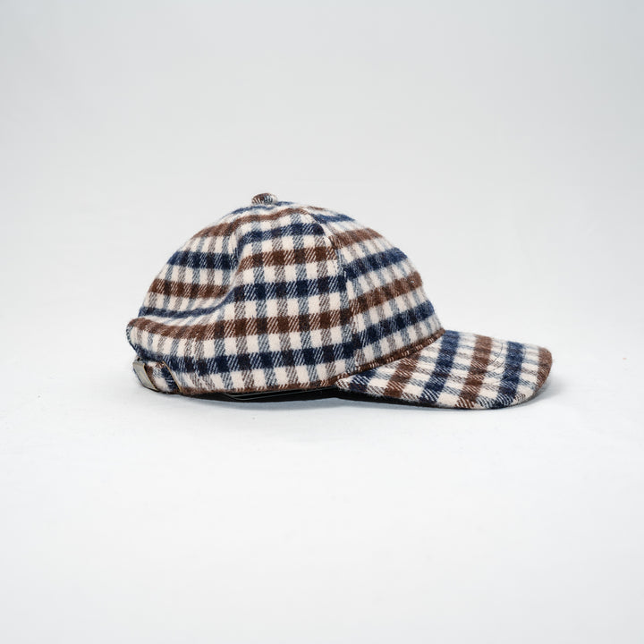 Check baseball cap - club check