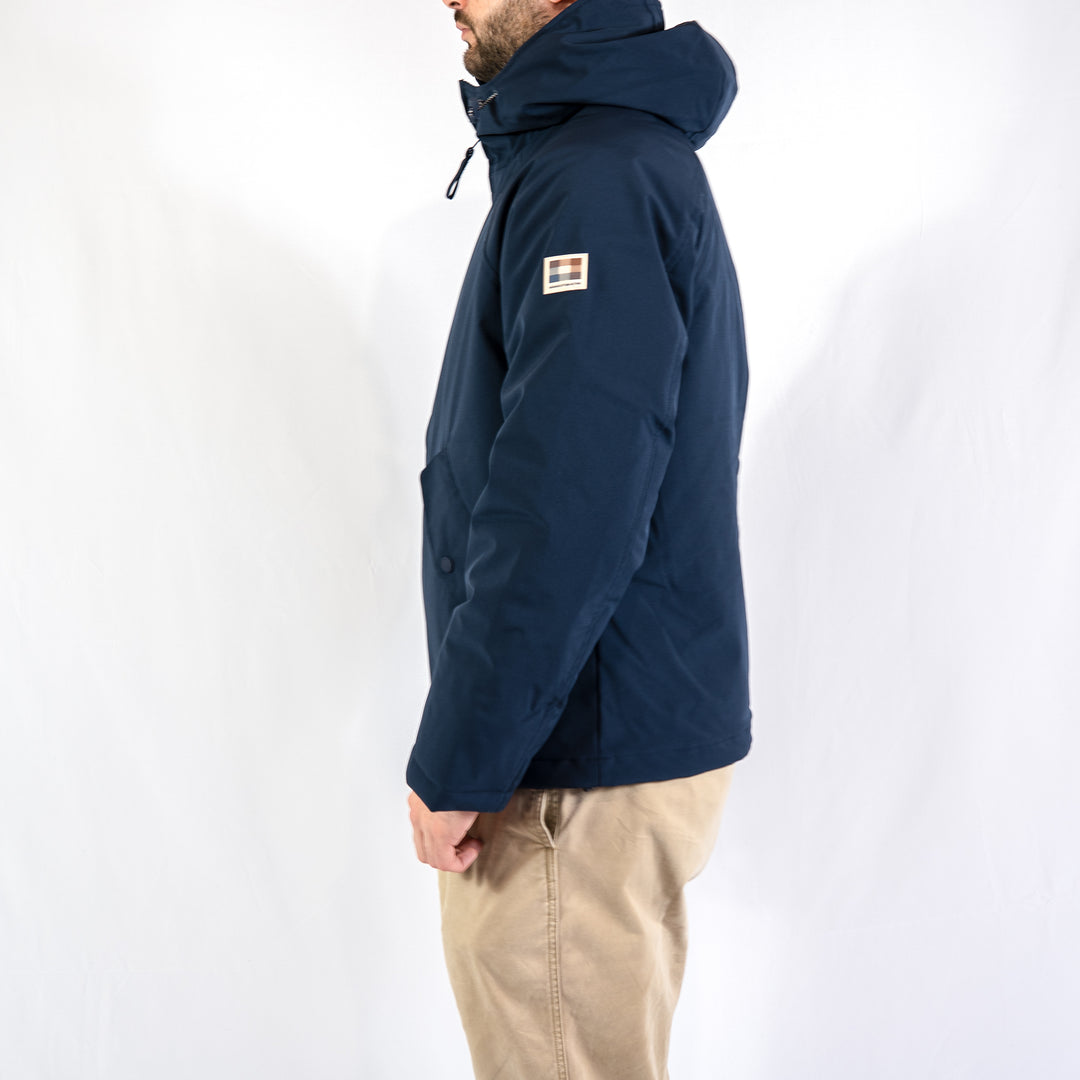 Soft shell mid parka - navy