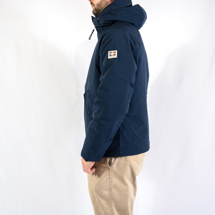 Soft shell mid parka - navy