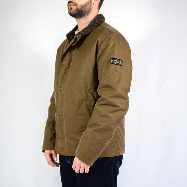 Mayburn Wax jacket - sand