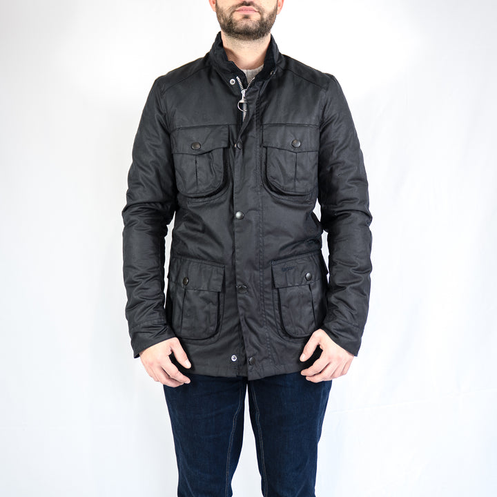 Corbridge wax jacket - navy