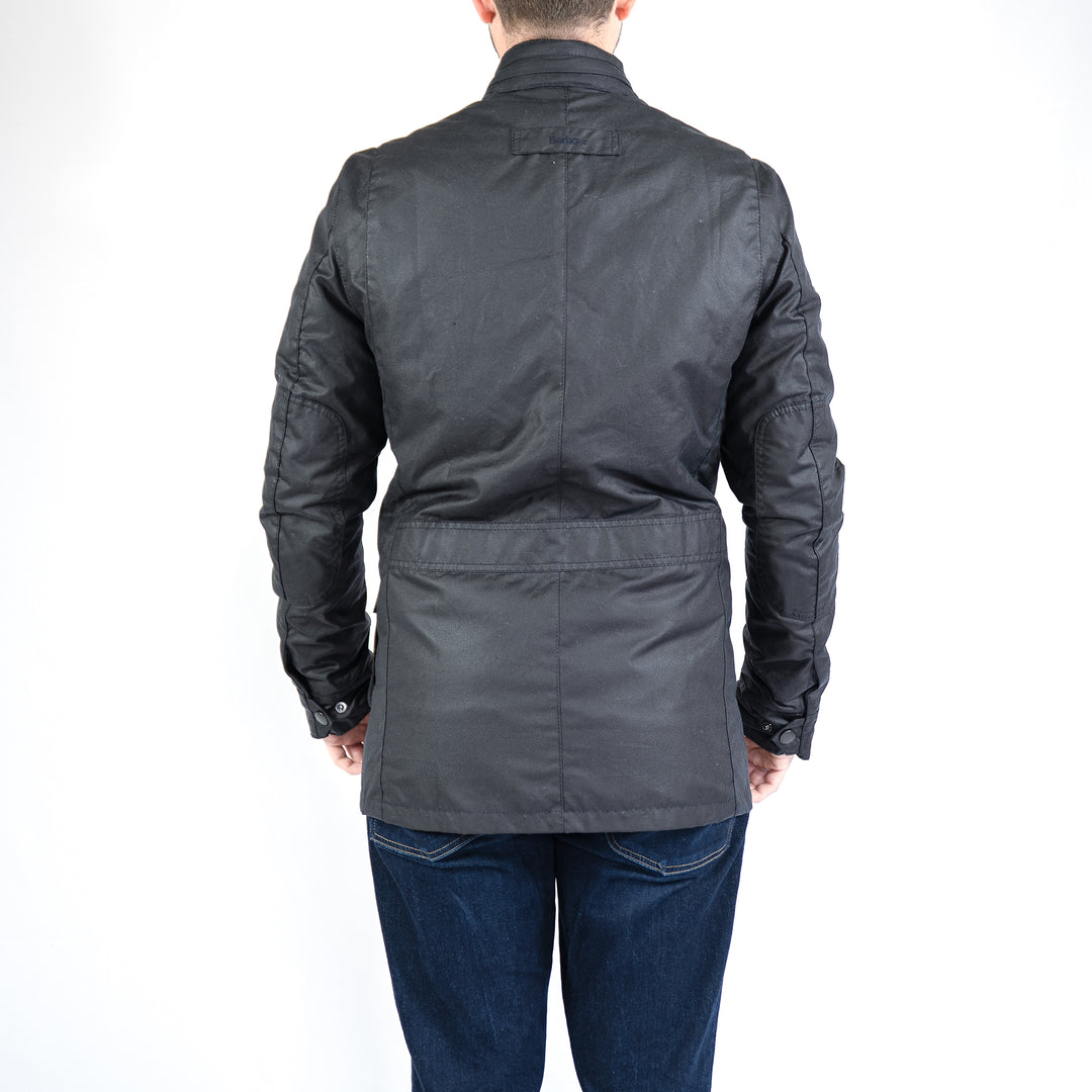 Corbridge wax jacket - navy