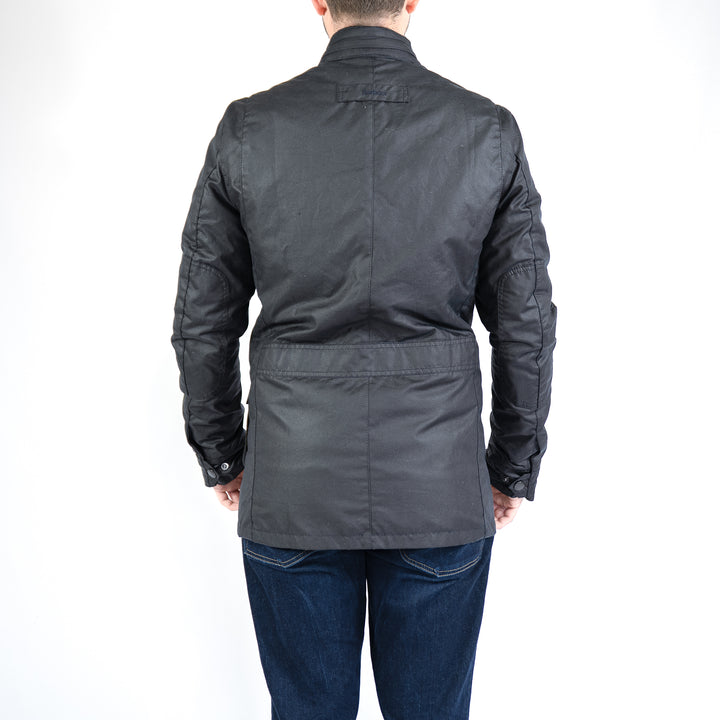 Corbridge wax jacket - navy