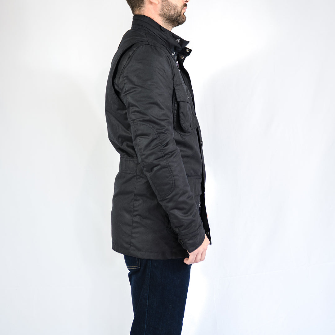 Corbridge wax jacket - navy
