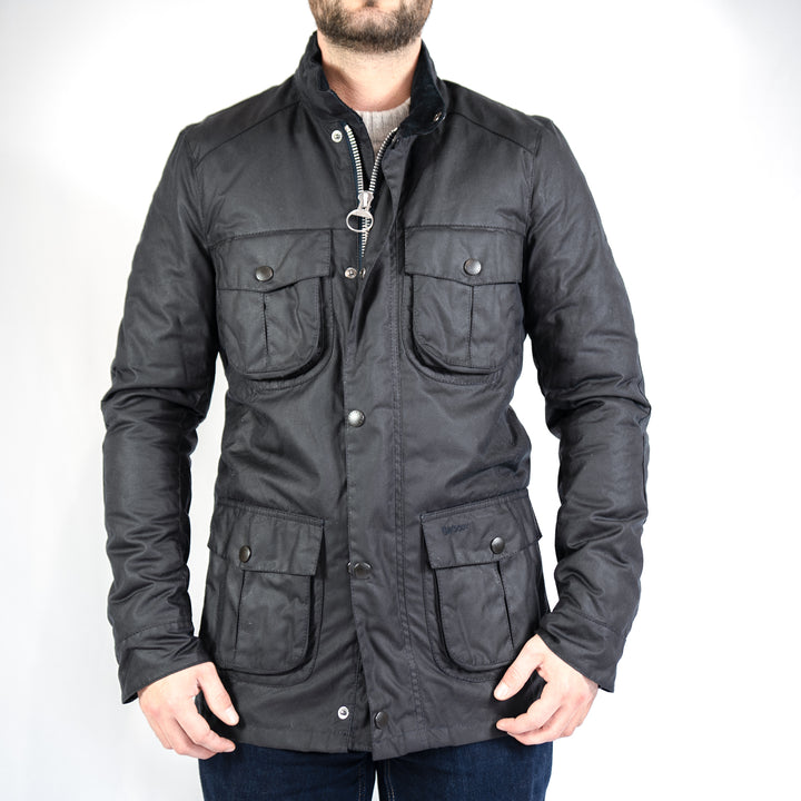 Corbridge wax jacket - navy
