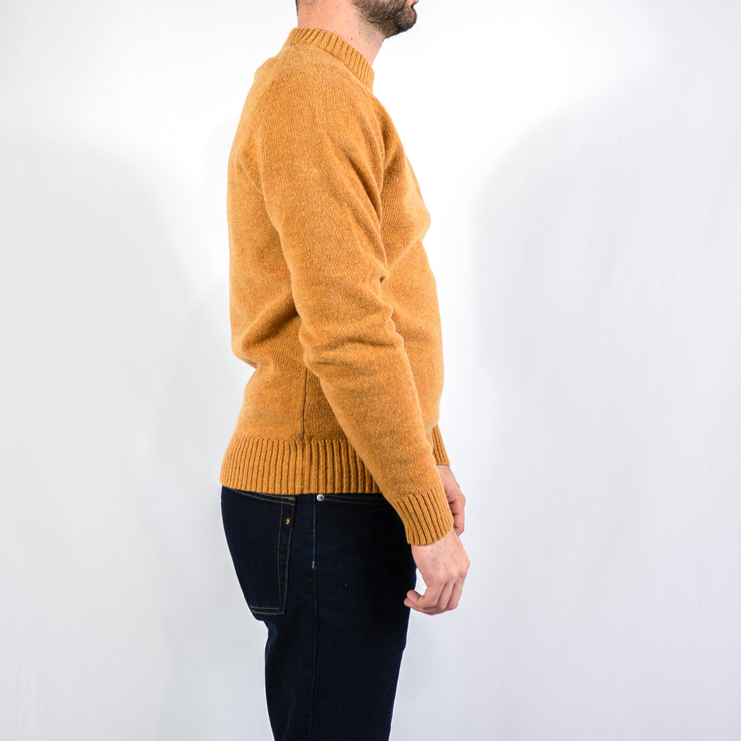 Grangetown crew neck - harvest gold