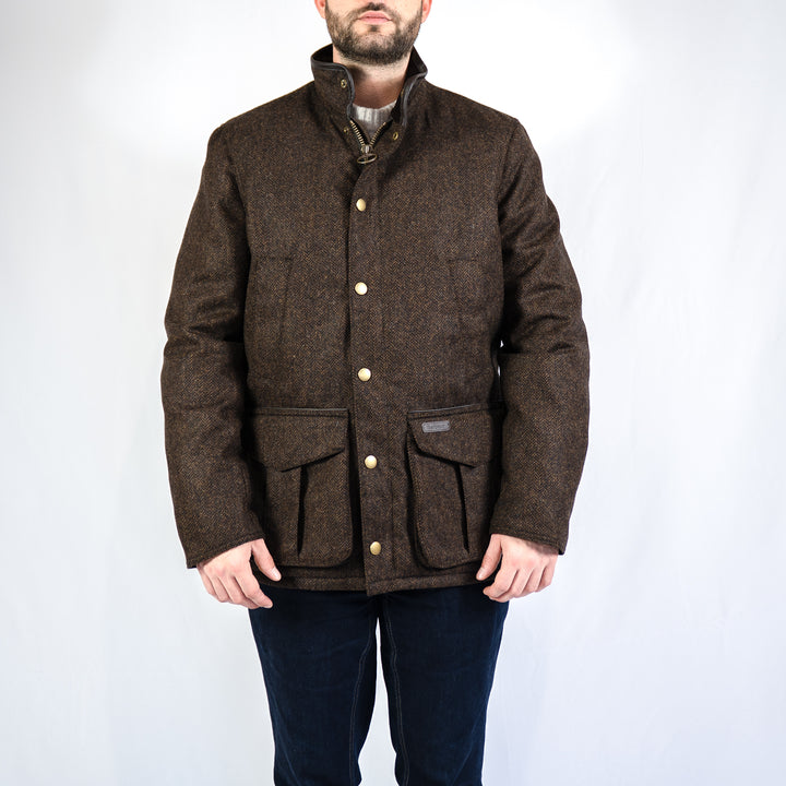 Hereford tweed wool - brown