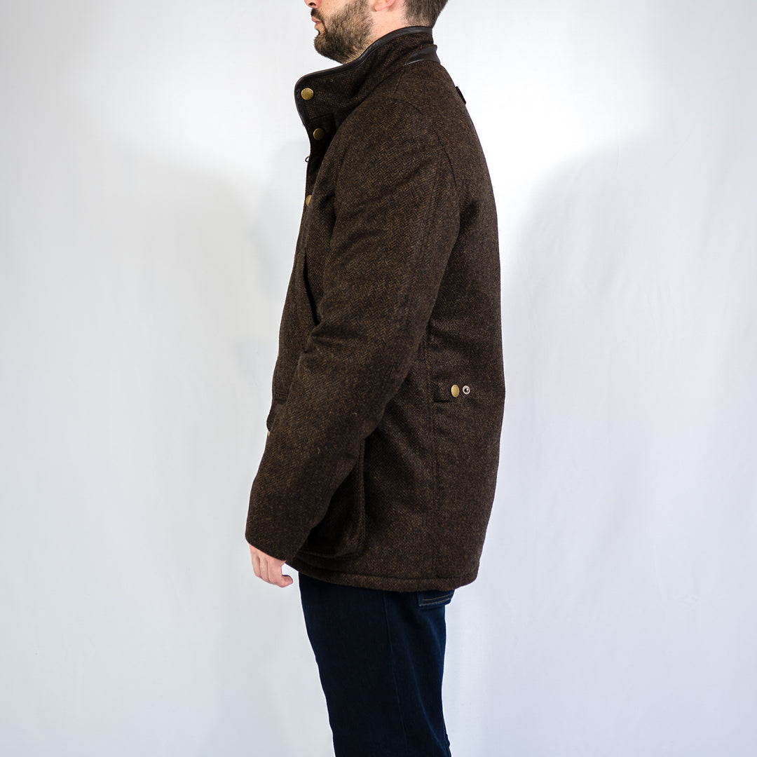 Hereford tweed wool - brown