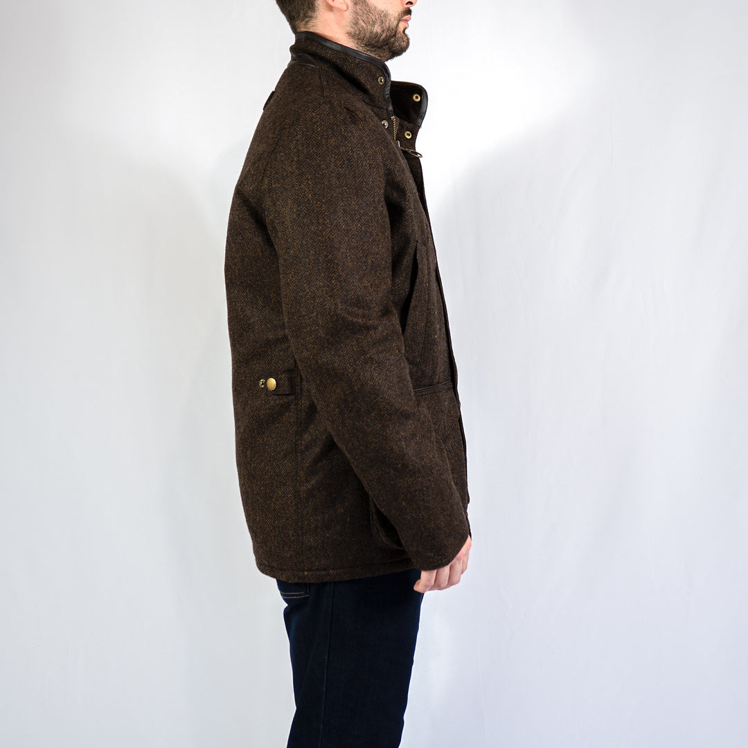 Hereford tweed wool - brown