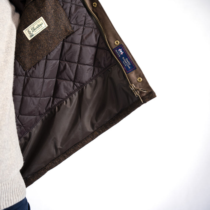 Hereford tweed wool - brown