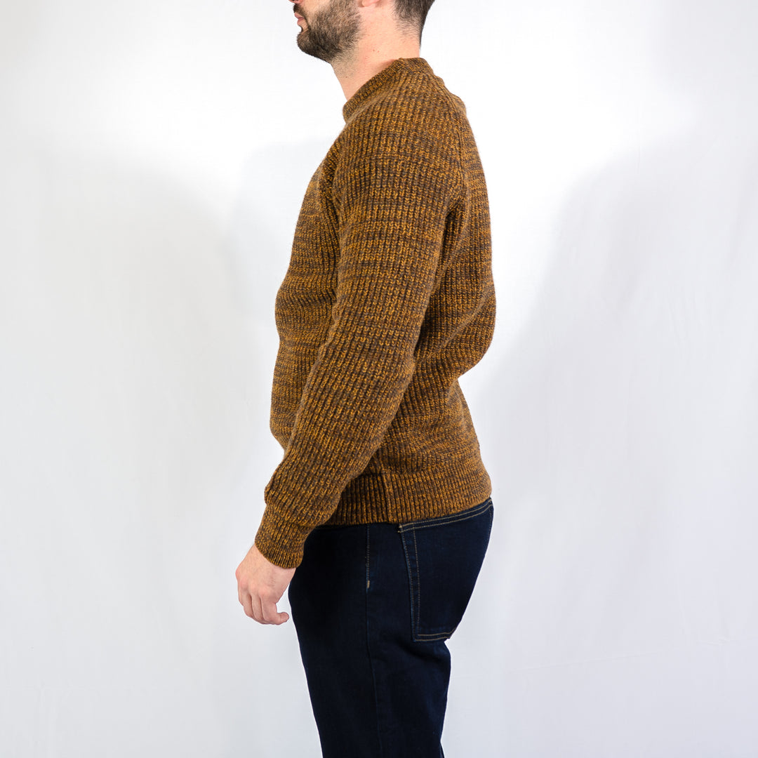 Horseford crew neck jumper - copper