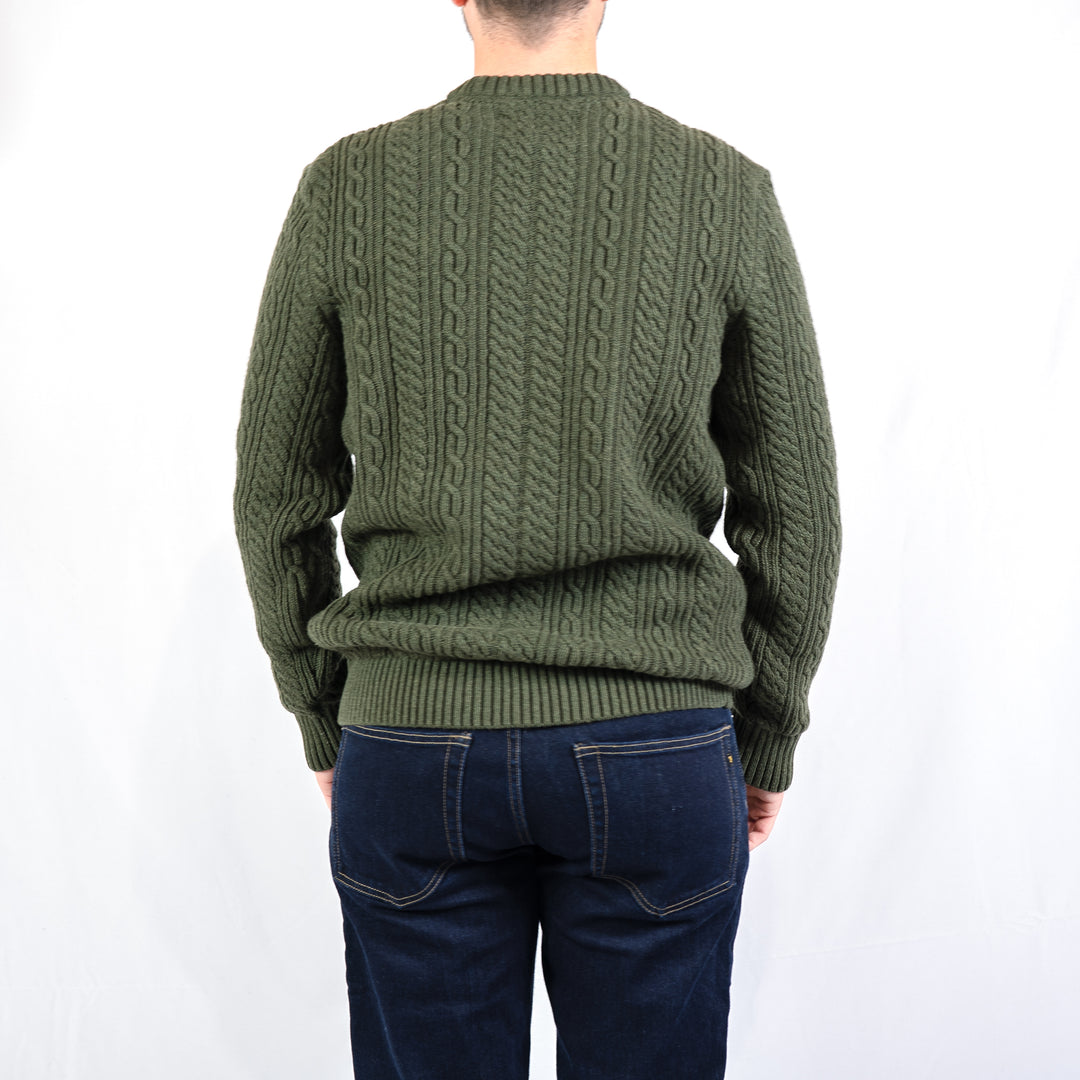 Lowfen cable crew - olive