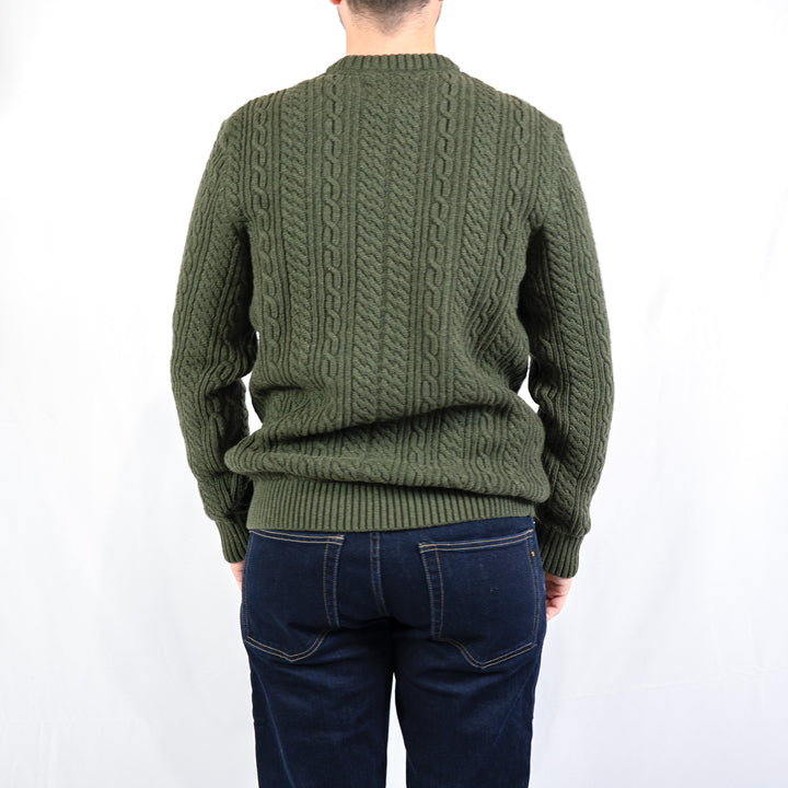 Lowfen cable crew - olive