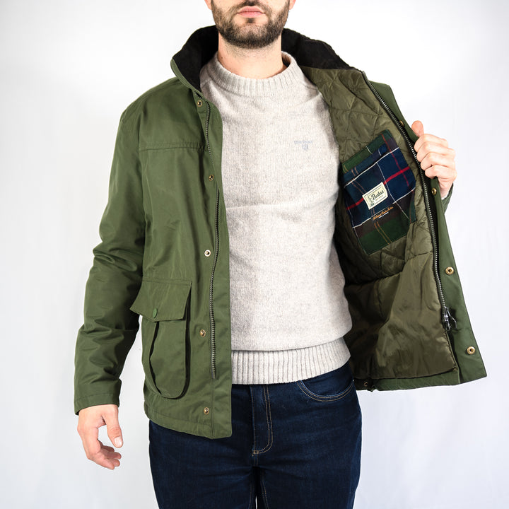 Sander waterproof jacket - olive