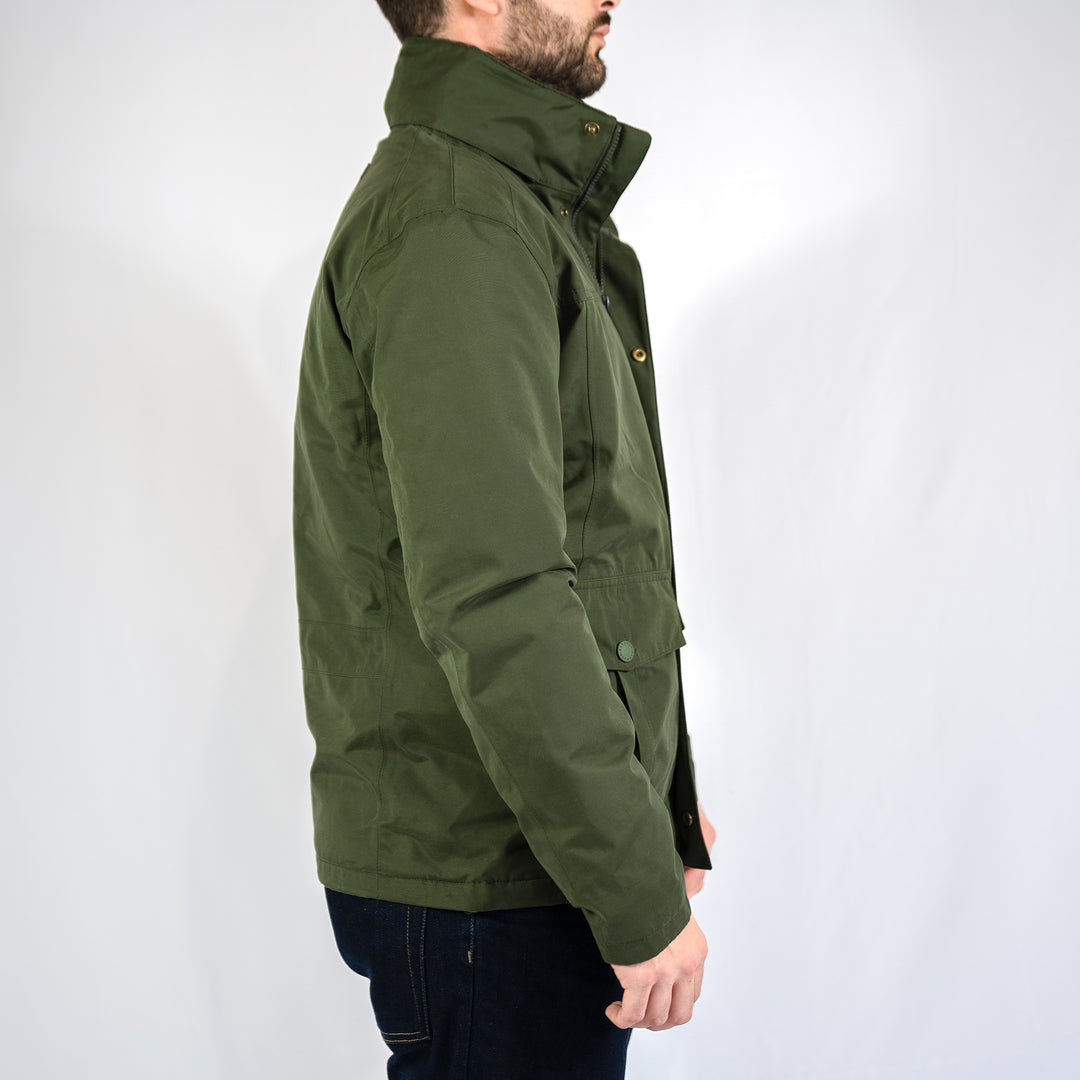 Sander waterproof jacket - olive