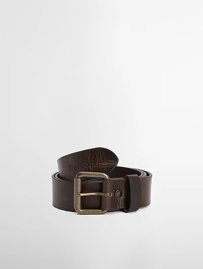 Barbour Deveron leather belt - brown