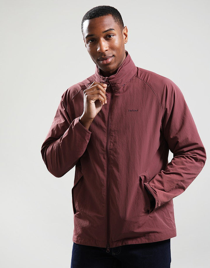 Barbour keld showerproof jacket - red