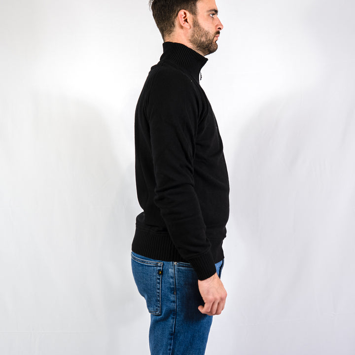 Cadras wool cashmere - black pure