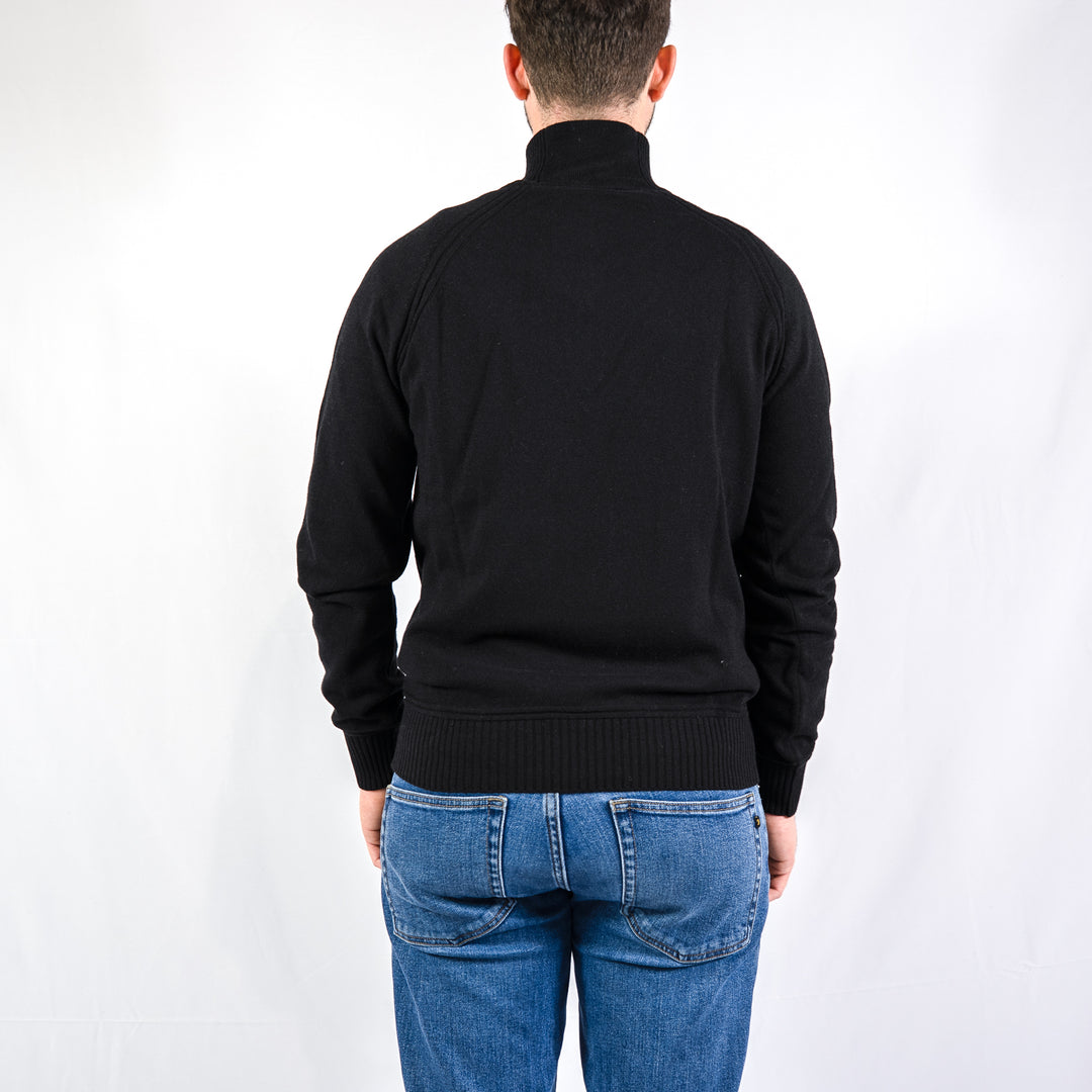 Cadras wool cashmere - black pure
