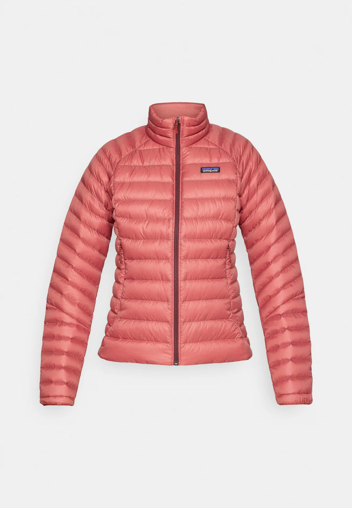 W’s down sweater - potters red