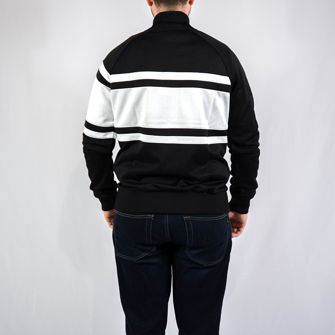 Jacket 80s - optical white / black