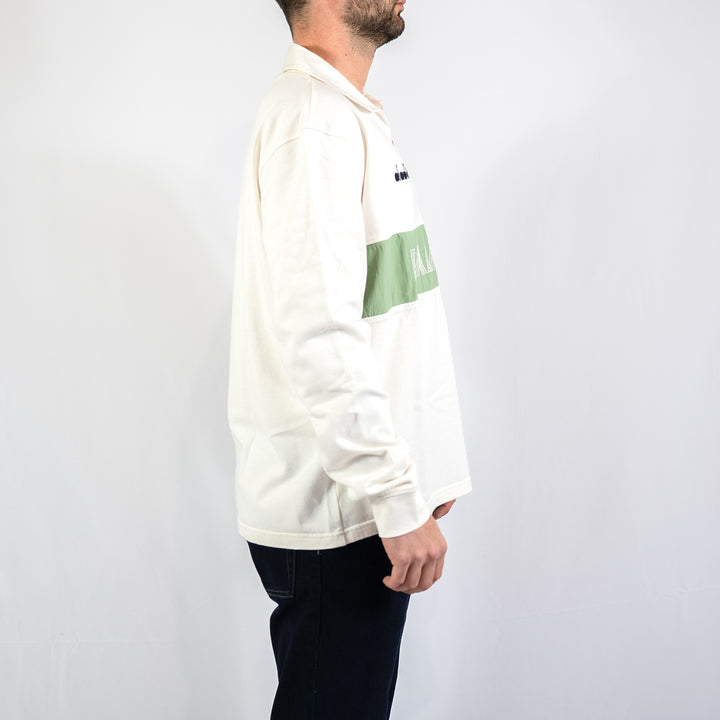 Polo LS Legacy - snow white