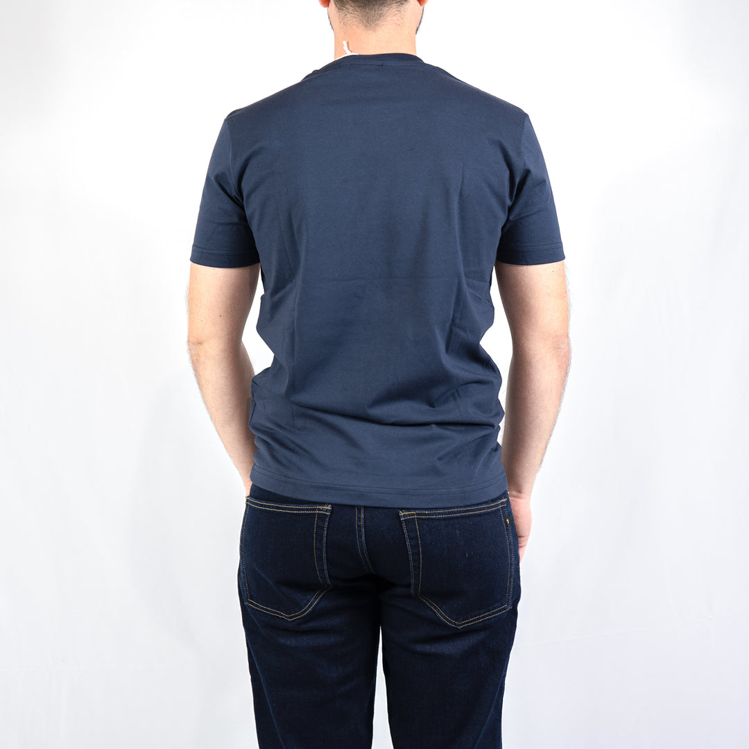 T-shirt logo - blue/ optical