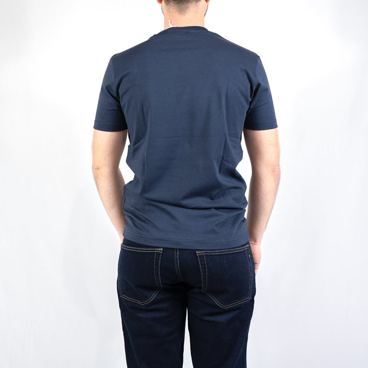 T-shirt logo - blue/ optical