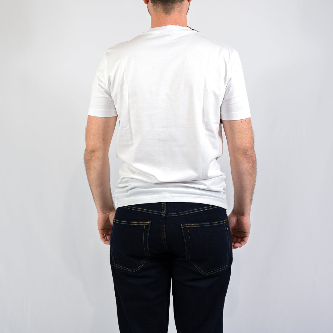 T-shirt logo - super white/ red