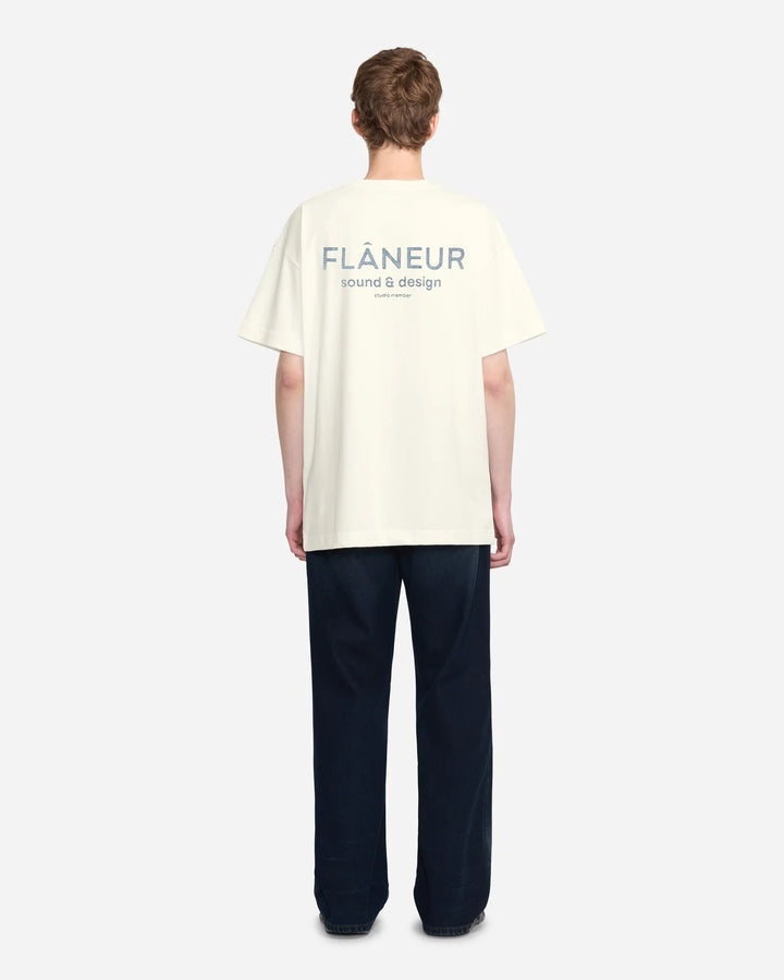 Sound & Design studio T-shirt - Washed White