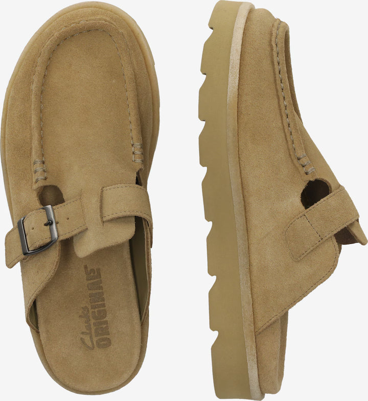 Meare Mocc - Dark Sand Suede