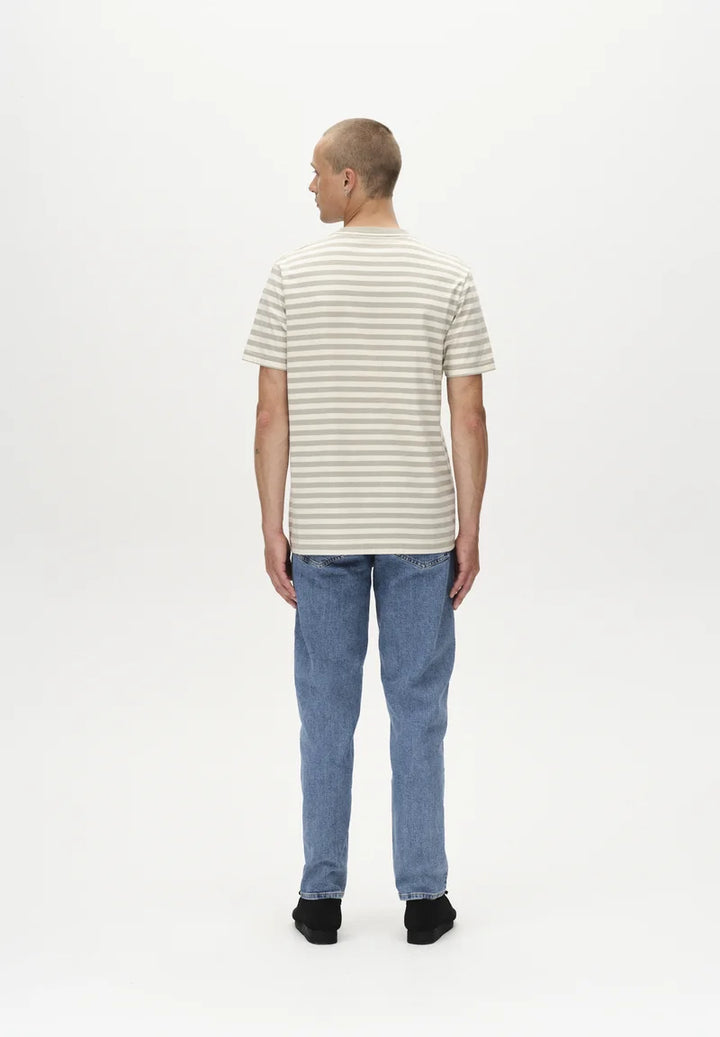 Dune logo stripes ss gots / green stripe