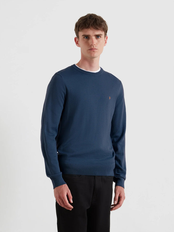 Mullen cotton sweate - 412 true navy
