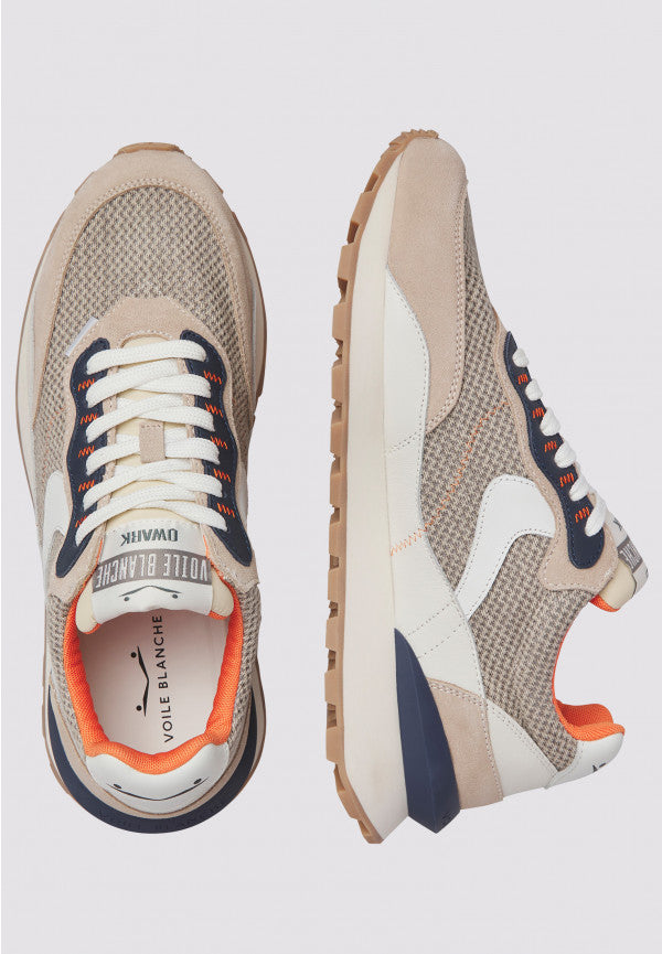 Qwark Hype Man - Light Beige/Navy