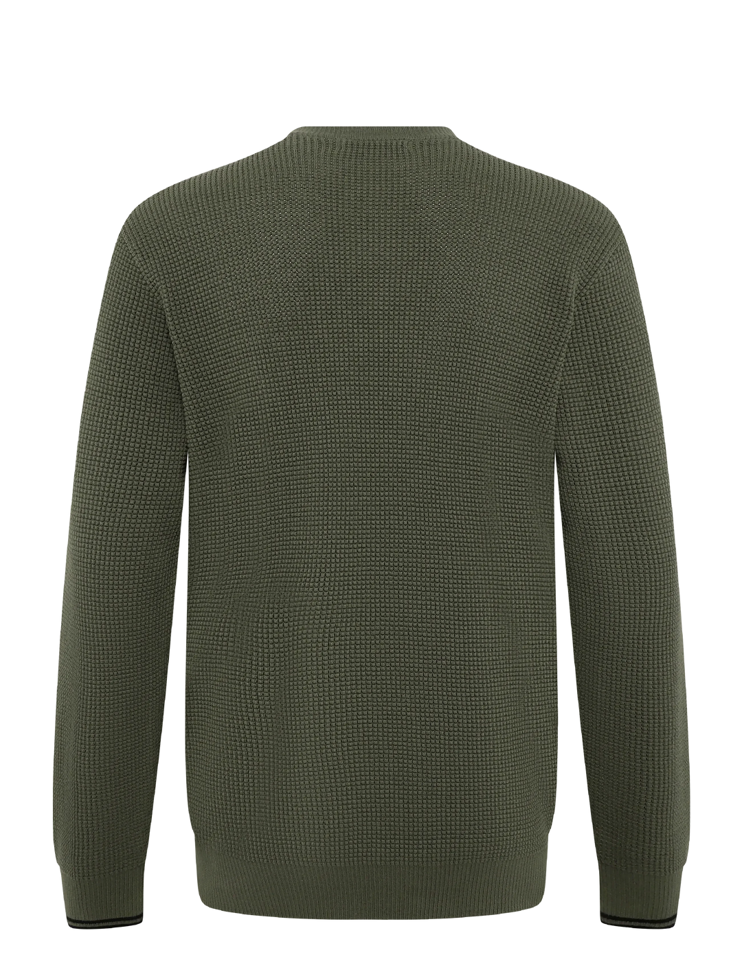 waffle stitch Jumper - field Green