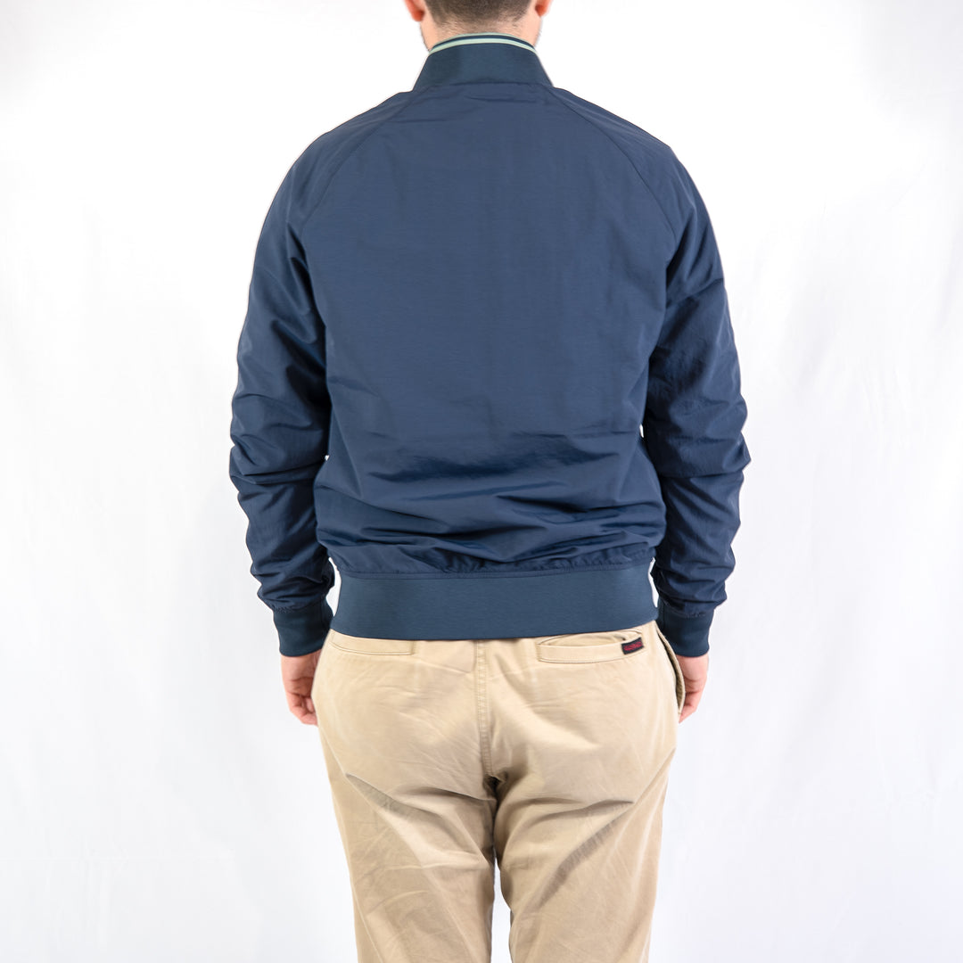 Tipped Taslan tennis bomber jk - dark airforce