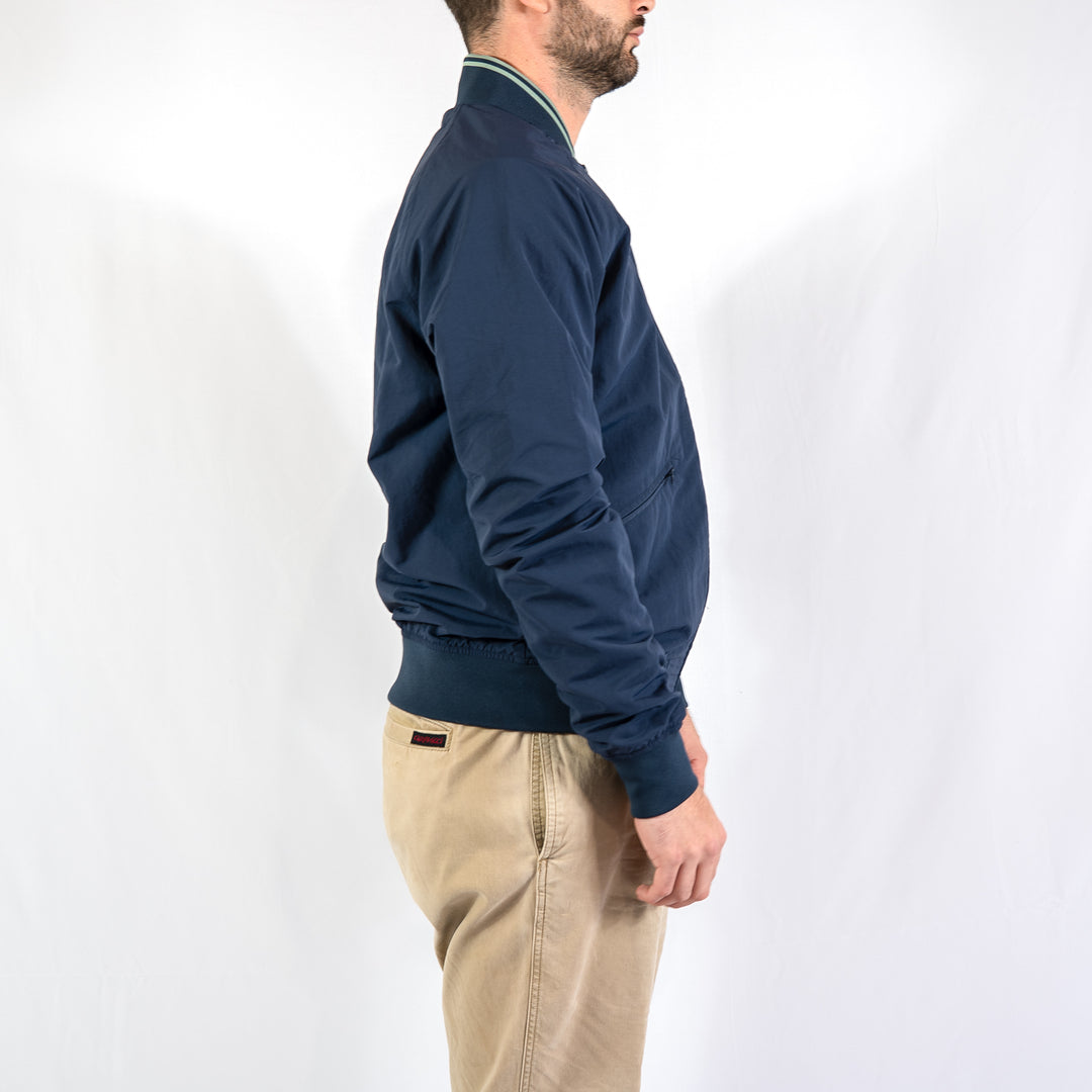 Tipped Taslan tennis bomber jk - dark airforce