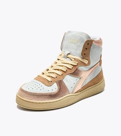 Mi basket métal pigskin used / light beige
