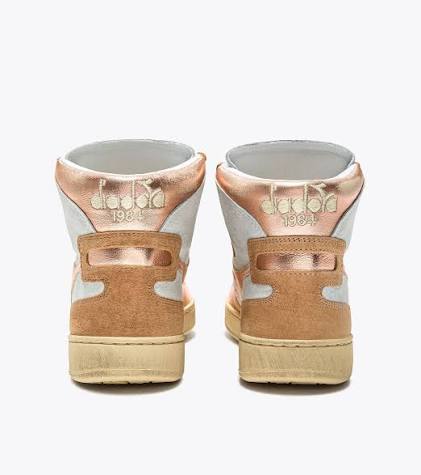 Mi basket métal pigskin used / light beige