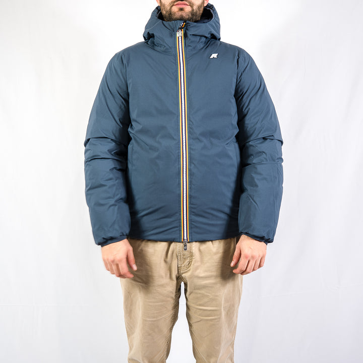 Jack st thermo double réversible - blue airforce / blue depth