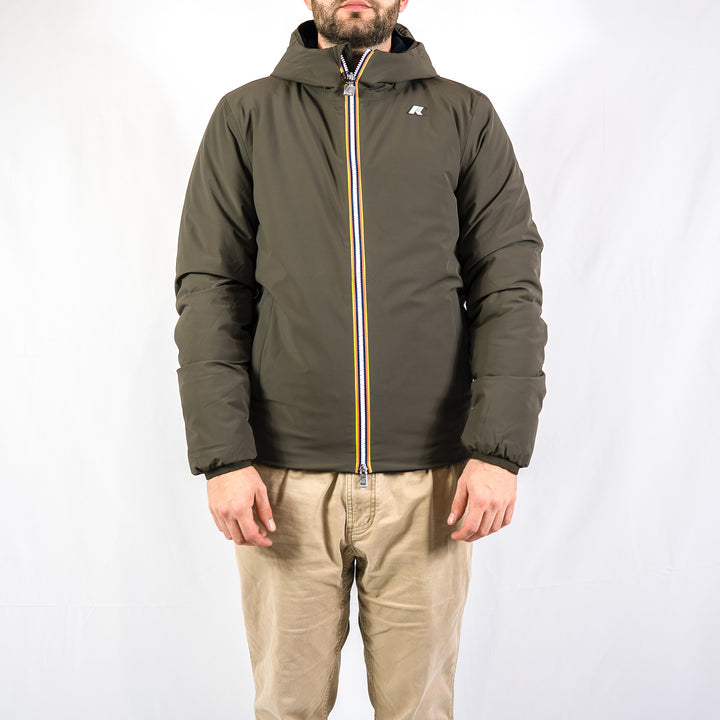 Jack st warm double - black olive / blue depth
