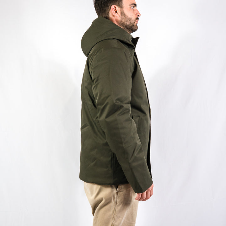 Jacko twill marmotta - black olive / blue airforce